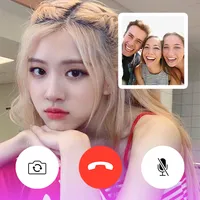 Rose BlackPink: Video call - f icon