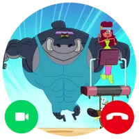 Prank Video Call Zig Sharko icon