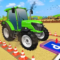 Farming Tractor Parking Games icon