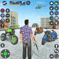 Gangster Bike: Real Race Game icon