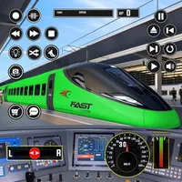 City Train Games 3d Train Game icon