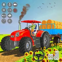 Big Tractor Farmig Sim 3D icon