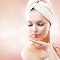 skin care with health and fitn icon