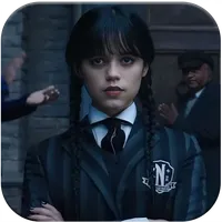 Wednesday Addams Wallpaper icon