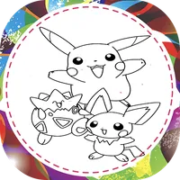 Coloring Pika Pika icon