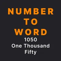 No To Word (Number To Words) icon