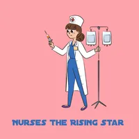 Nurses the rising star icon