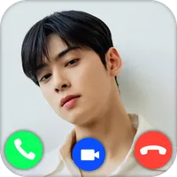 Cha Eun Woo Fake Video Call icon