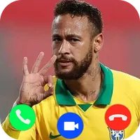 Neymar Video Call Chat Prank icon