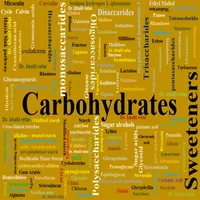 Carbohydrates and sweetener icon