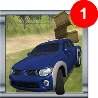 Cargo Transporter Pick-up 3D icon