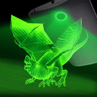 Dragon hologram laser camera s icon