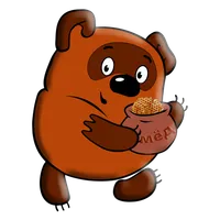 Bear on the walk icon