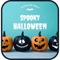 Happy Halloweens Greetings and icon