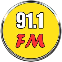 91.1 radio station app icon