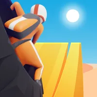 Roll the wheel - desert rider icon
