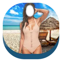 Girl Bikini Suit Photo Montage icon