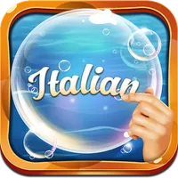 Learn Italian Bubble Bath Game icon