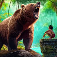 Bear Simulator Wildlife Games icon