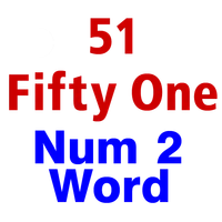 Number to Word Multi Language icon