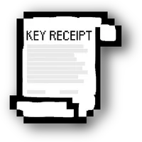 Key Receipt icon