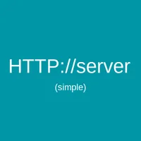 Simple HTTP Server icon