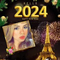 New Year 2023 Photo Frame icon