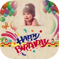 Birthday Wishes  - bday photo  icon