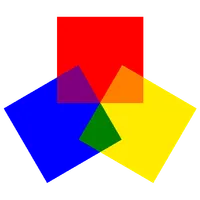 Primary colors icon
