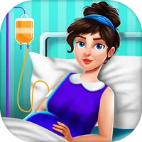 Pregnant Mom Game Newborn Twin icon