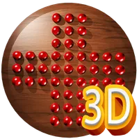 3D Peg Solitaire board game icon