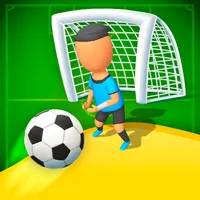Shoot kick ball icon
