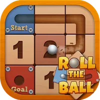 滑动拼图-Roll Ball Unroll Puzzle icon