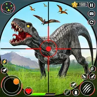 Wild Dino Hunting Gun Games icon