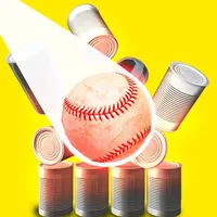 Knockdown Cans Hit - Baseball  icon