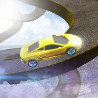 ramp car driving stunt icon