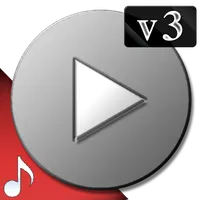 Poweramp v3 skin simple dark icon