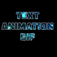 Text Animation DP Gif icon