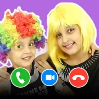 Aayu and Pihu fake Call & Chat icon