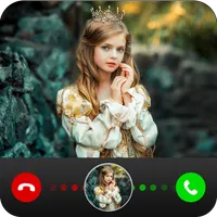 Princess Fake Video Call icon