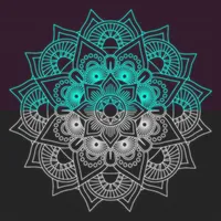 Mandala Color Number Pixel Art icon