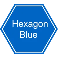 CM13/12.1 Theme - HexagonBlue icon
