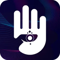 Hand reading icon