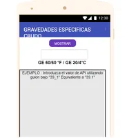 GRAVEDADES ESPECIFICAS CRUDO icon