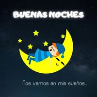 Good night phrases icon