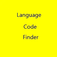 Language Code Finder icon