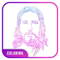 Christian Coloring Page - Bibl icon