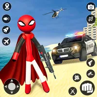 Grand Stickman Miami Rope hero icon