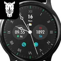 Black Analog watch face icon