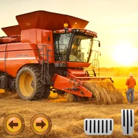 Tractor Farming Driving Games icon